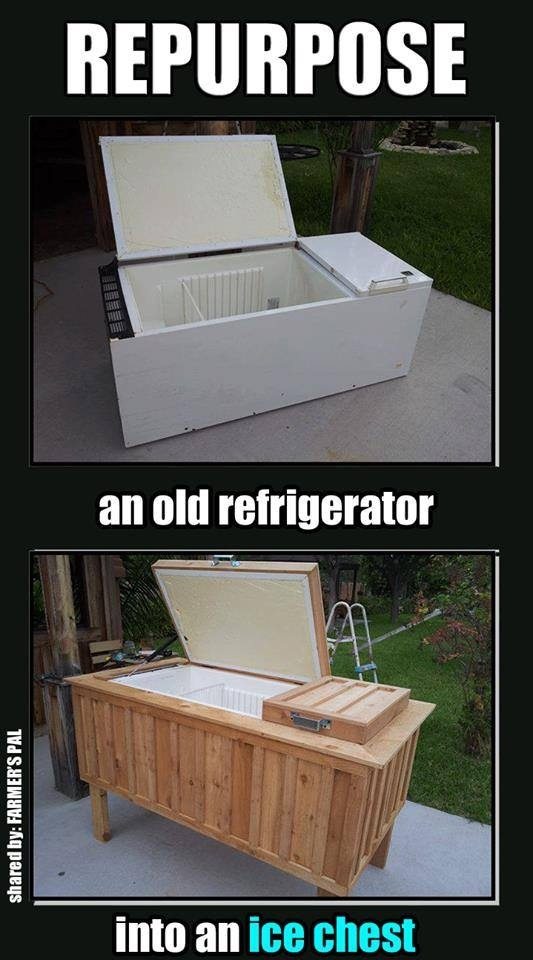 DIY Refrigerator Ice Chest Cooler Tutorial - Do-It