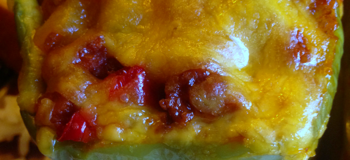 Chili Con Carne Stuffed Peppers