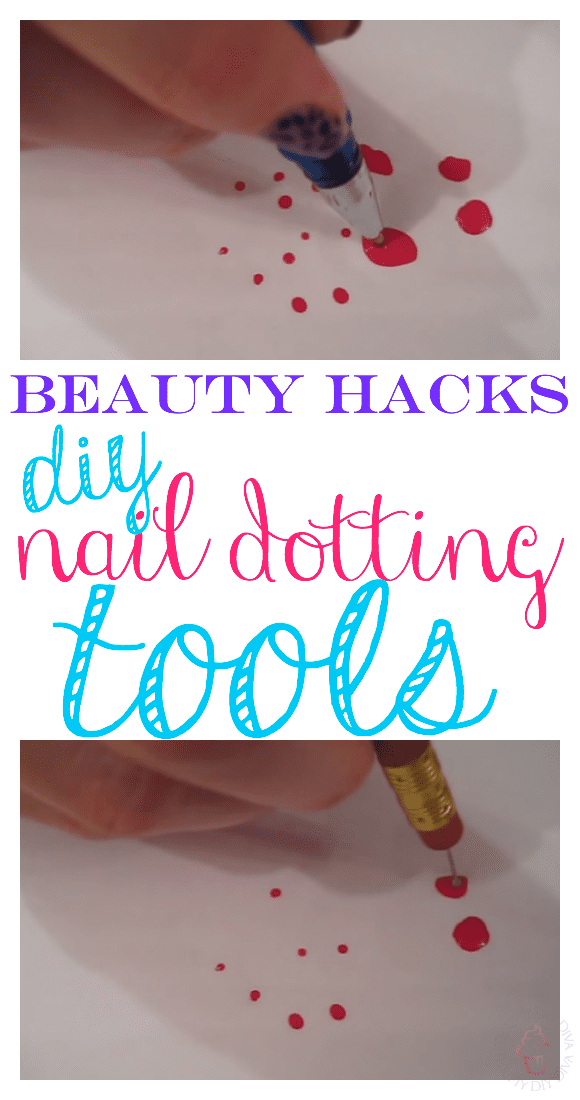 Beauty Hack DIY Nail Dotting Tool