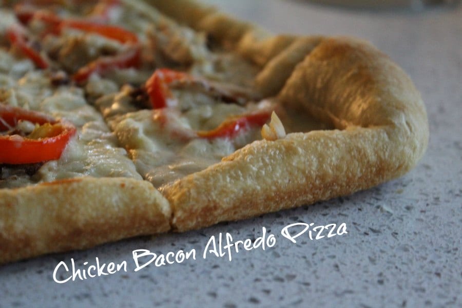 Chicken Bacon Alfredo Pizza Recipe