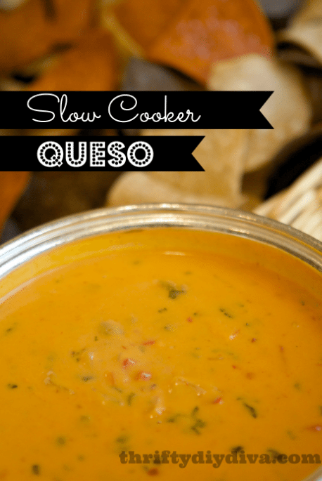 Slow Cooker Crock Pot Queso Dip Recipes