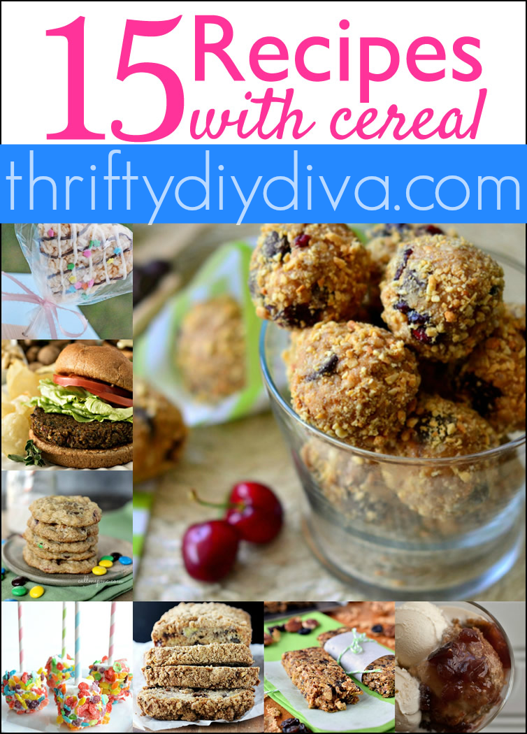 15 Recipes Using Cereal