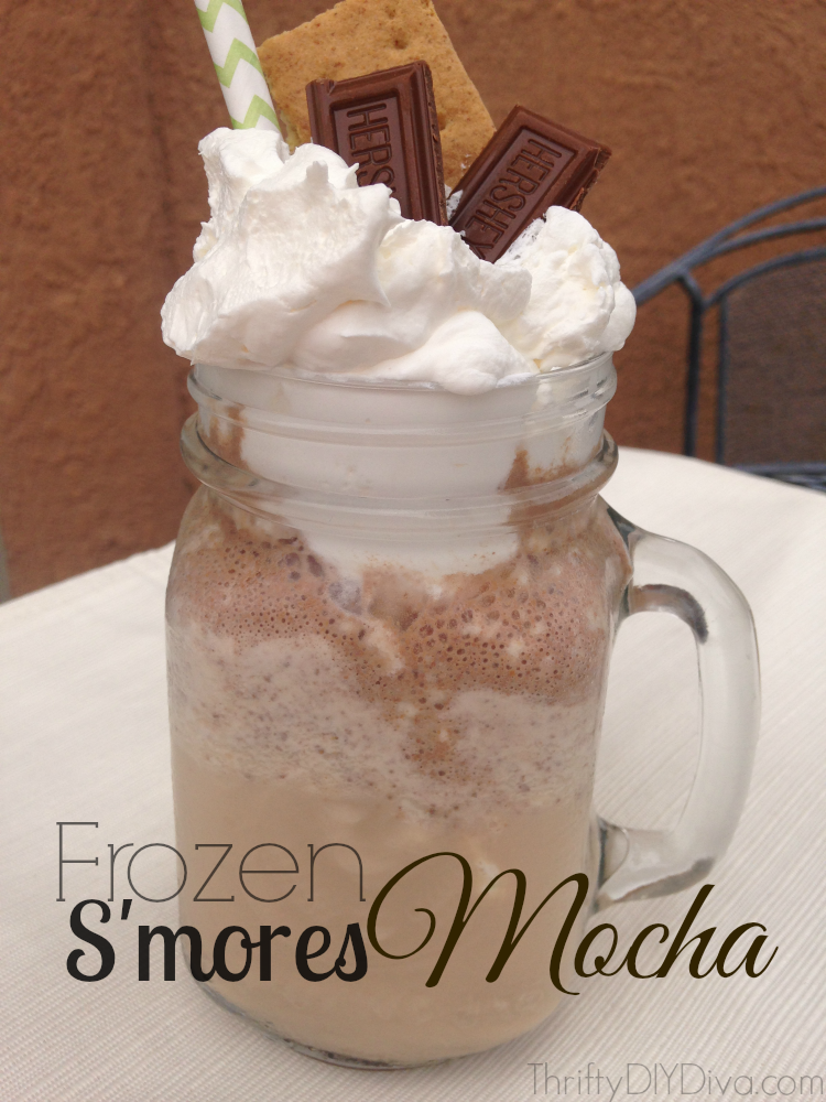 Frozen S'mores Mocha Coffee Recipe