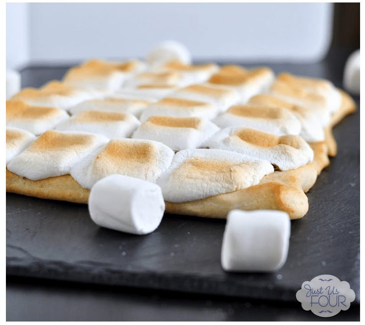 S'mores Pizza Recipe National S'mores Day