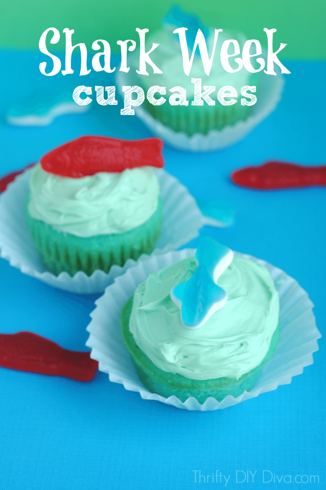Shark Week Desserts Cupcakes Recipes