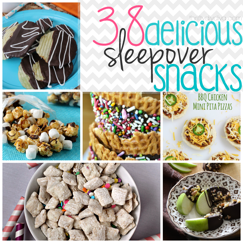 38 Delicious Sleepover Snack Recipes 