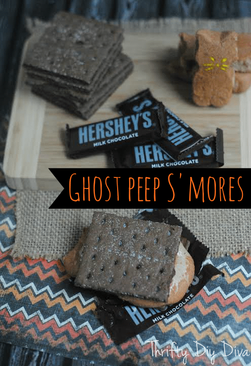 Ghost Peep Smores