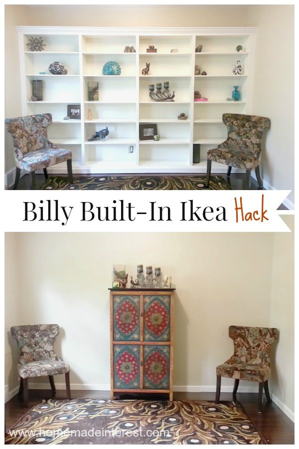 Billy-to-Built-ins Ikea Hack