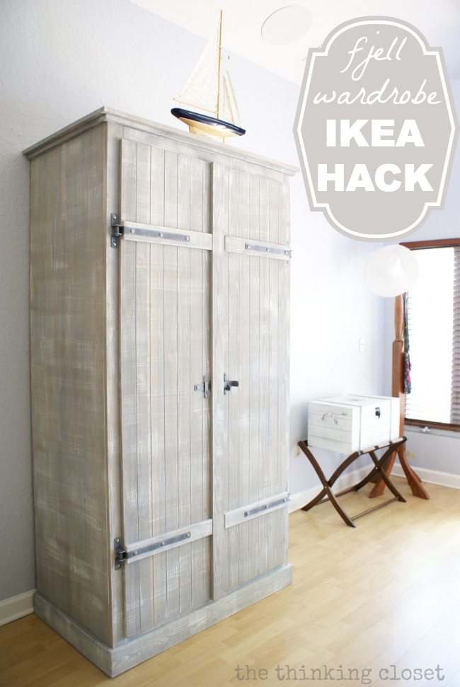 FJell Wardrobe IKEA Hack