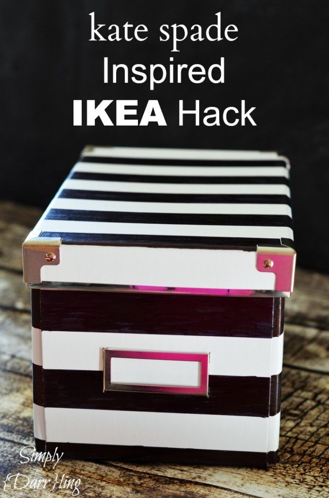 Kate Spade Inspired Ikea Hack