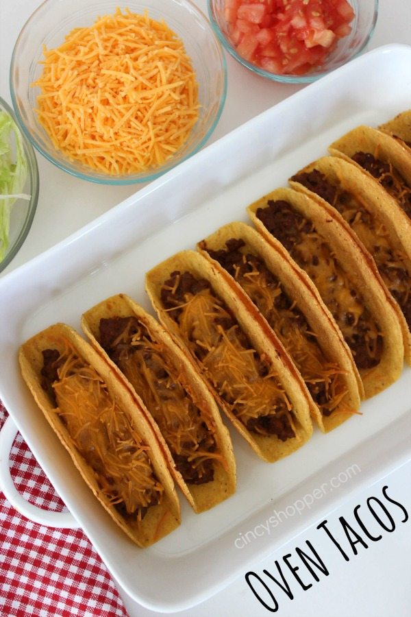 Easy Oven Beef Tacos