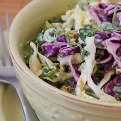 Spicy Mexican Slaw Recipe with Lime and Cilantro (Low-Carb, Gluten-Free)