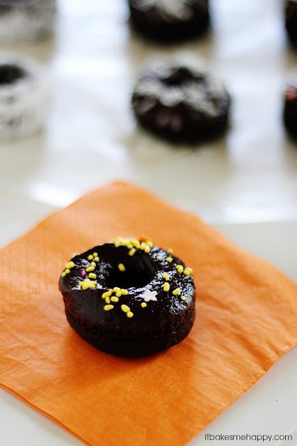 Dark Chocolate Donuts