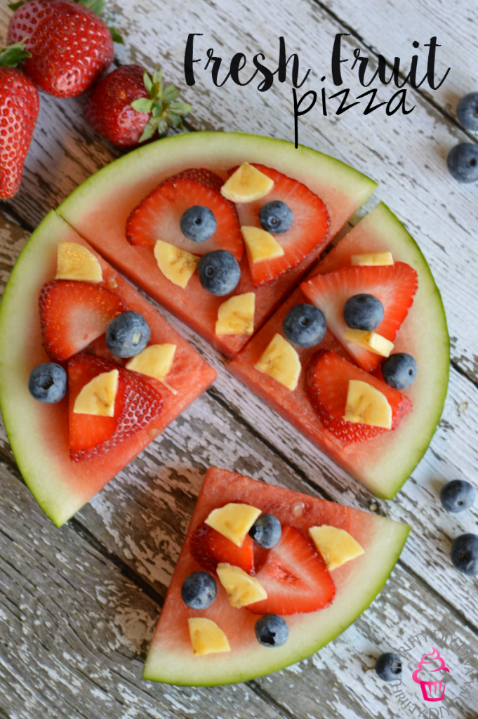 How To Make Fruit Pizza With Watermelon
