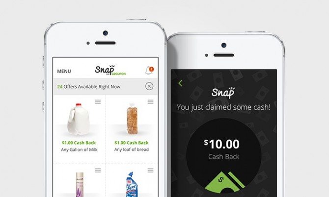 Snap Rebate App by Groupon