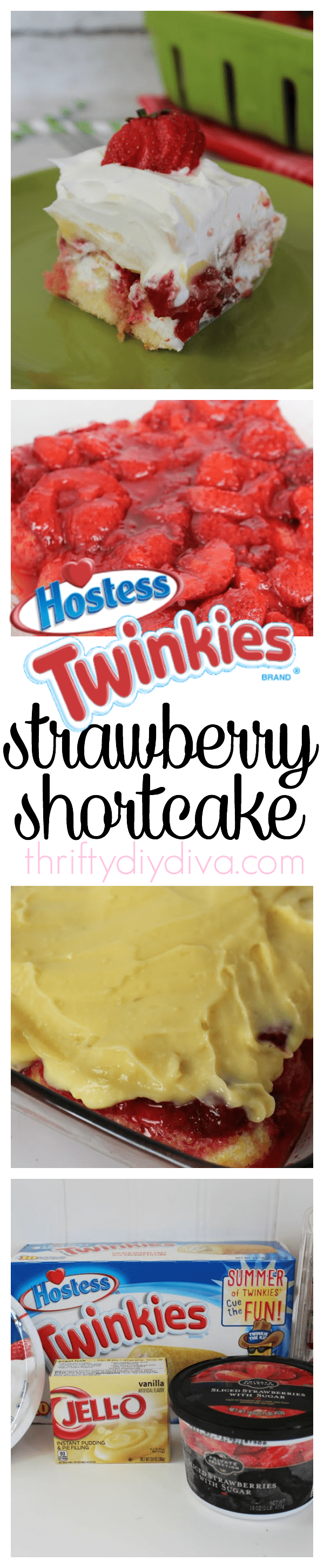 Twinkies Strawberry Pudding Shortcake Recipes