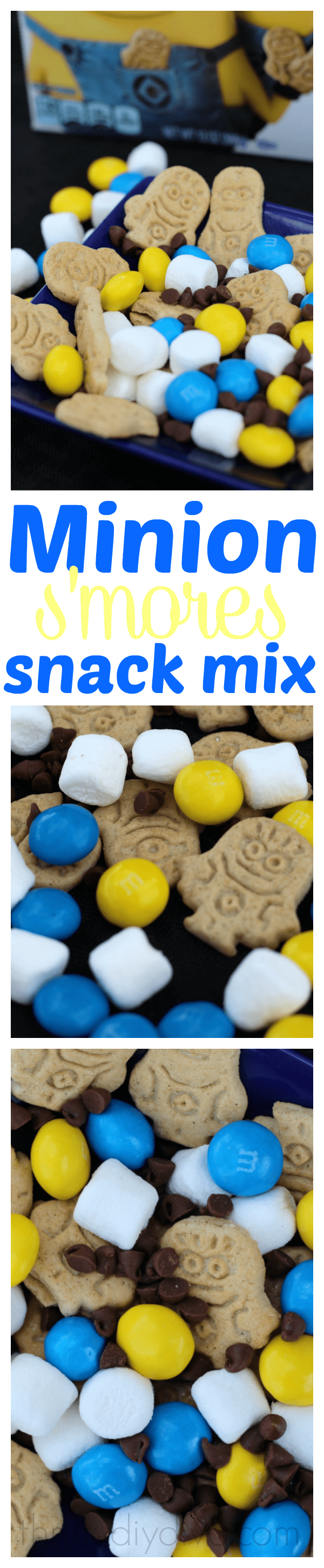 Minion Smores Snack Mix