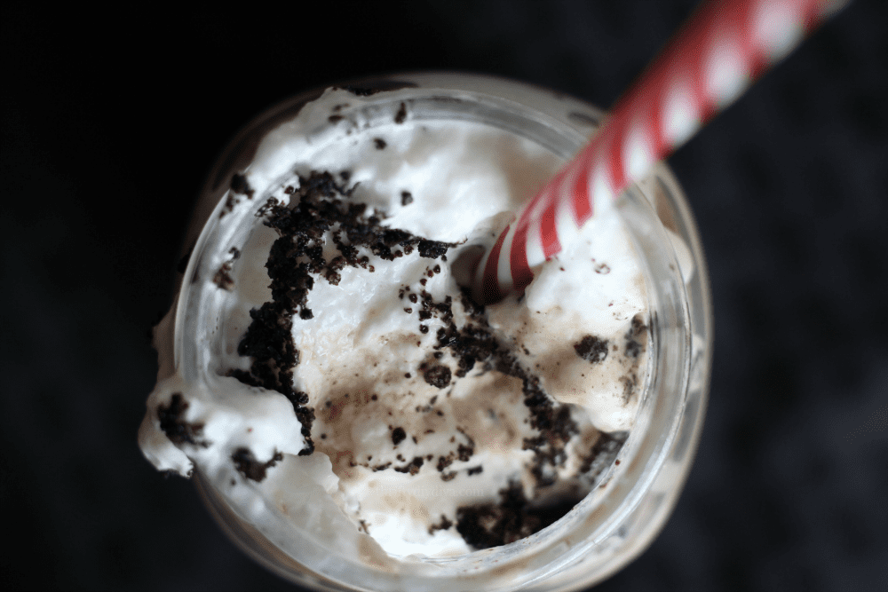 Oreo Cookie Coffee Frappe