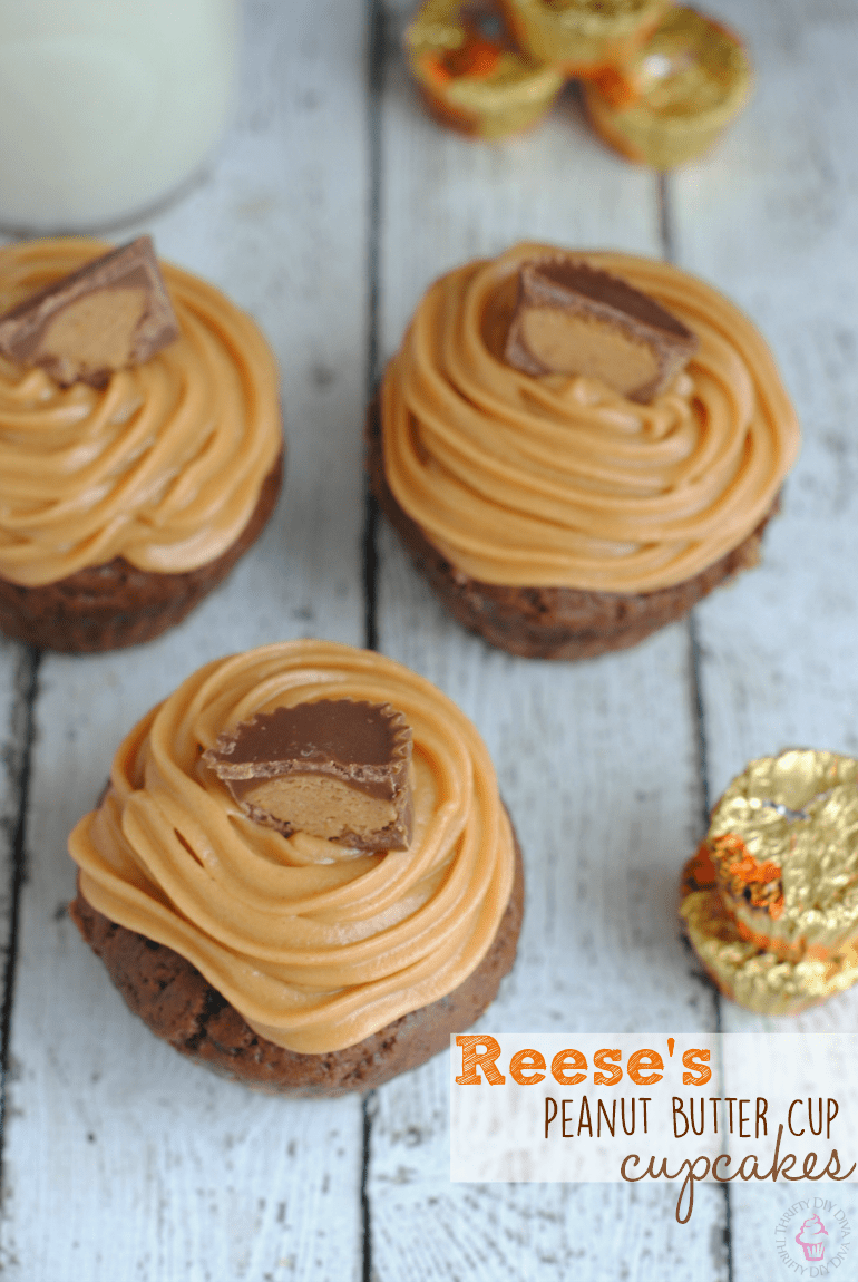 Reese's Peanut Butter Cup Cupcakes