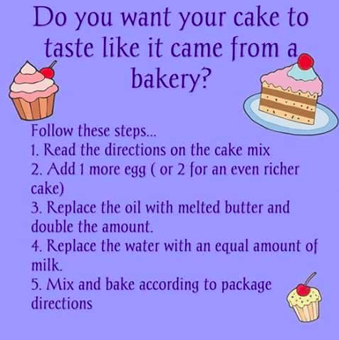 How To Make A Cake Taste Like A Bakery