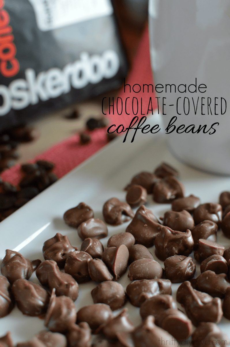 Homemade Chocolate Covered Coffee Espresso Beans