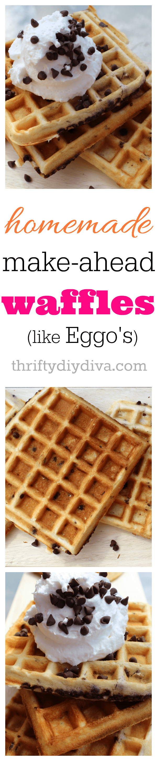 Homemade Copycat Eggo's Waffles