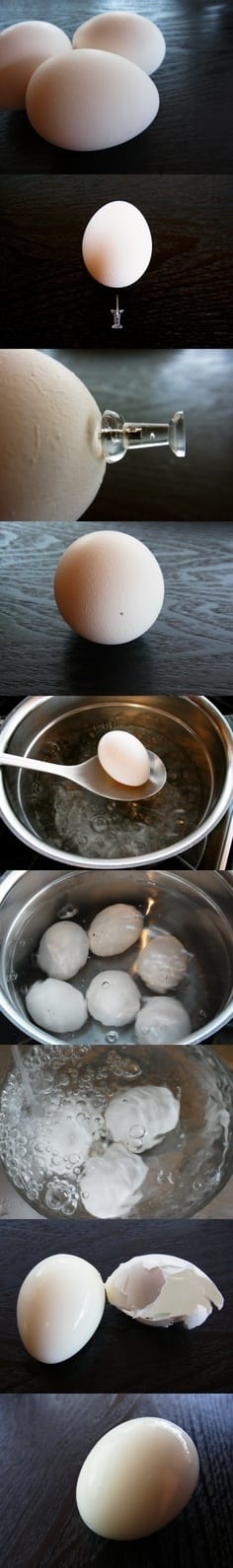 Thumb Tack Perfect Boiled Eggs