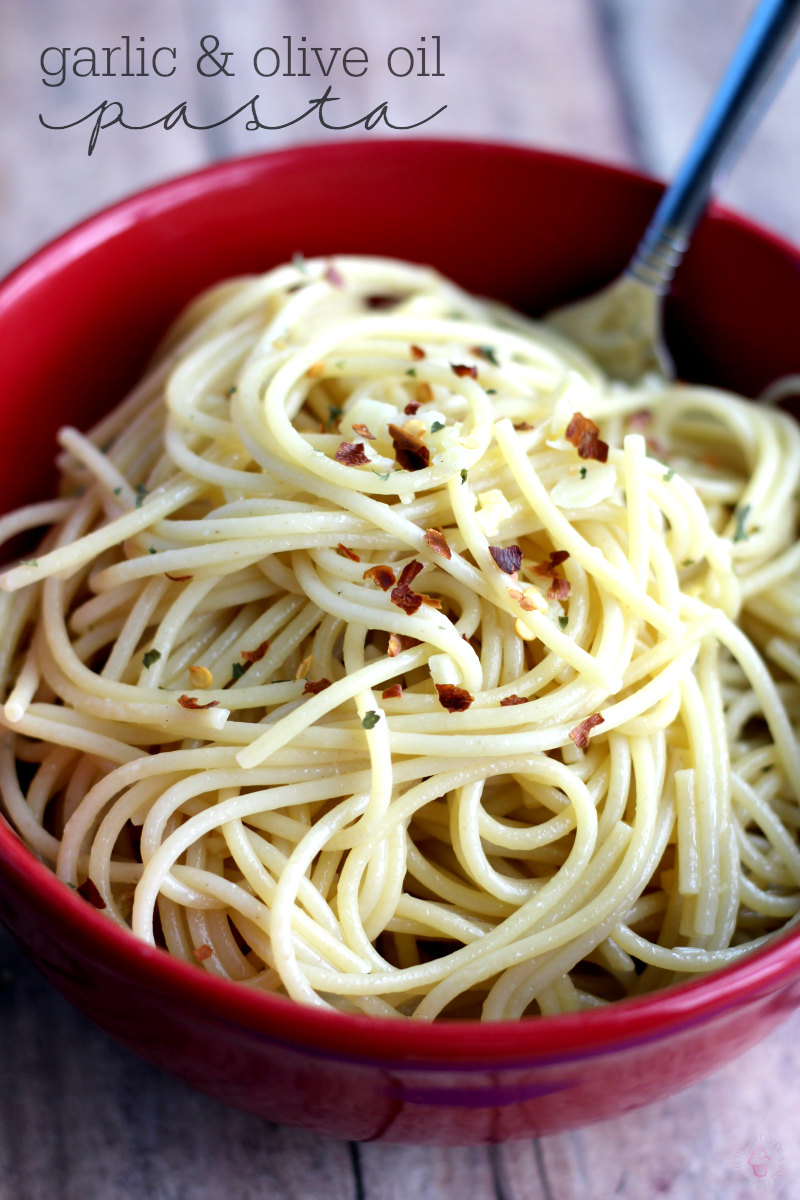 Garlic and Olive Oil Pasta recipe