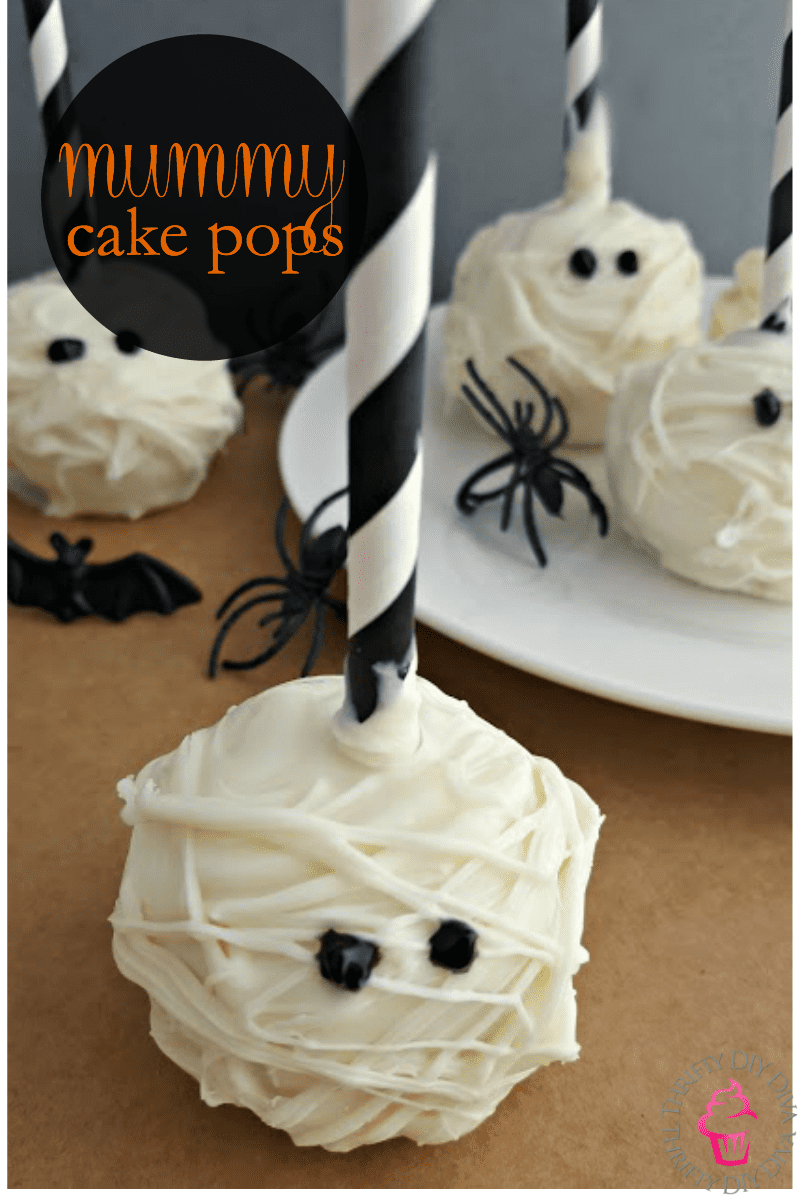 Halloween Mummy Cake Pops Recipes Ideas