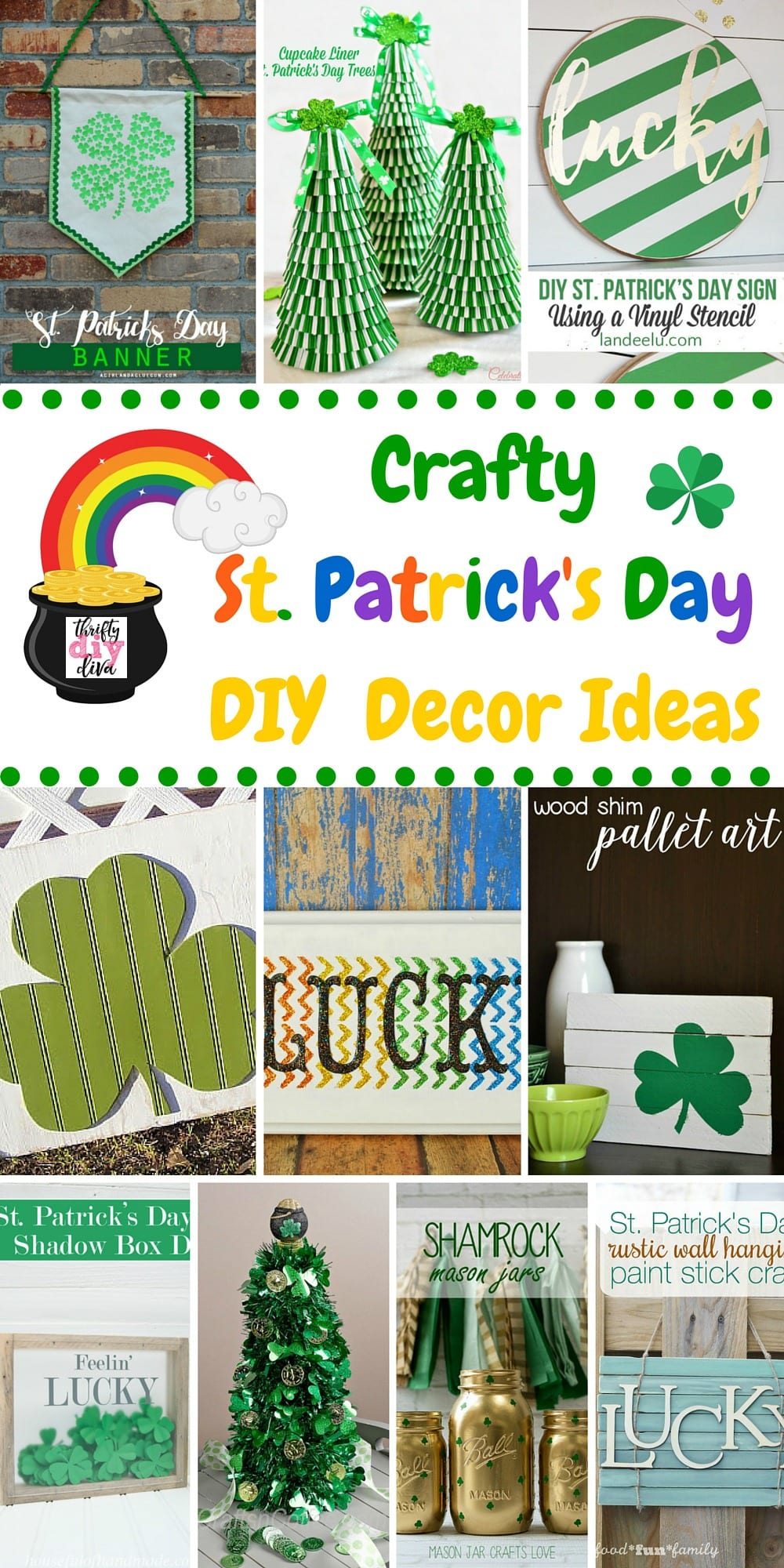 St Patricks Day DIY Crafts and Decor Ideas