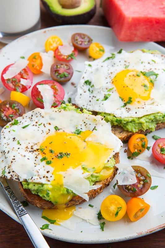 Avocado Toast with Fried Eggs