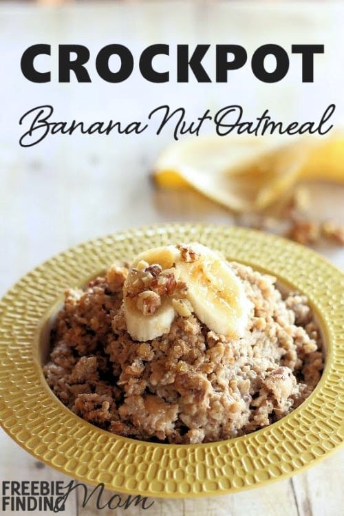 Banana Nut Oatmeal