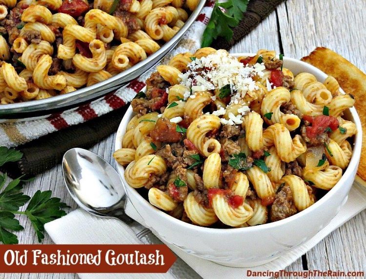 Old Fashioned Goulash