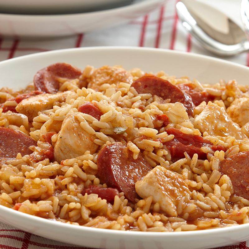 Jambalaya with Chicken and Sausage