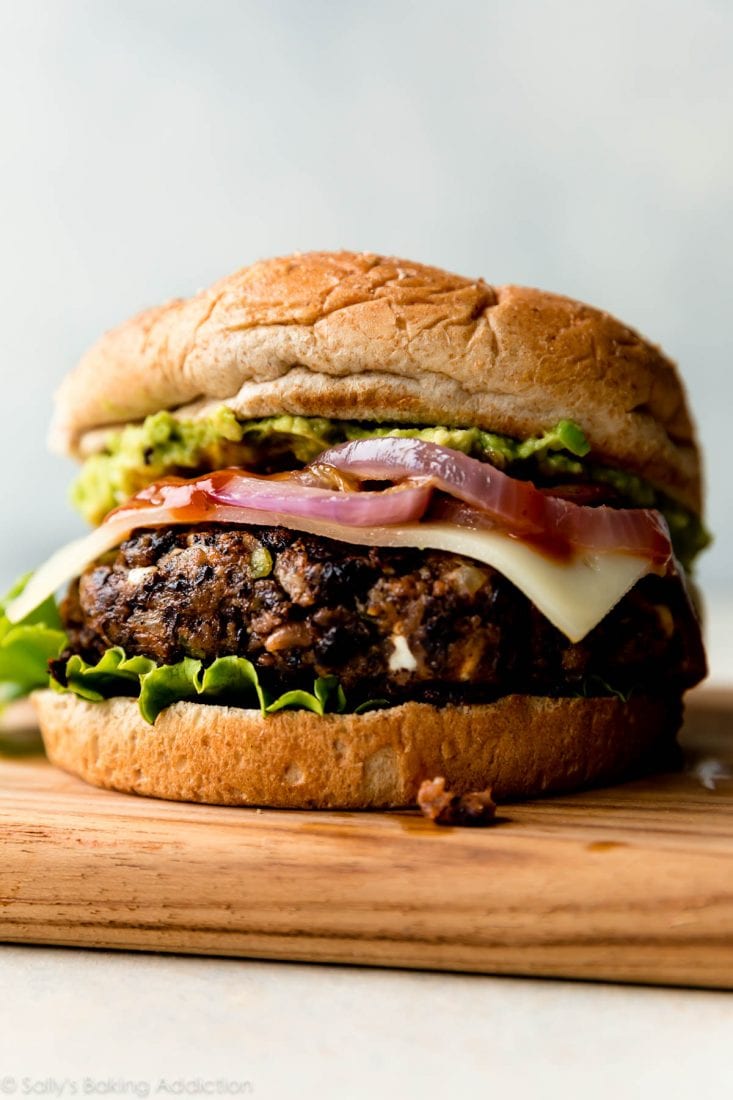 black bean burgers by sallys baking addiction